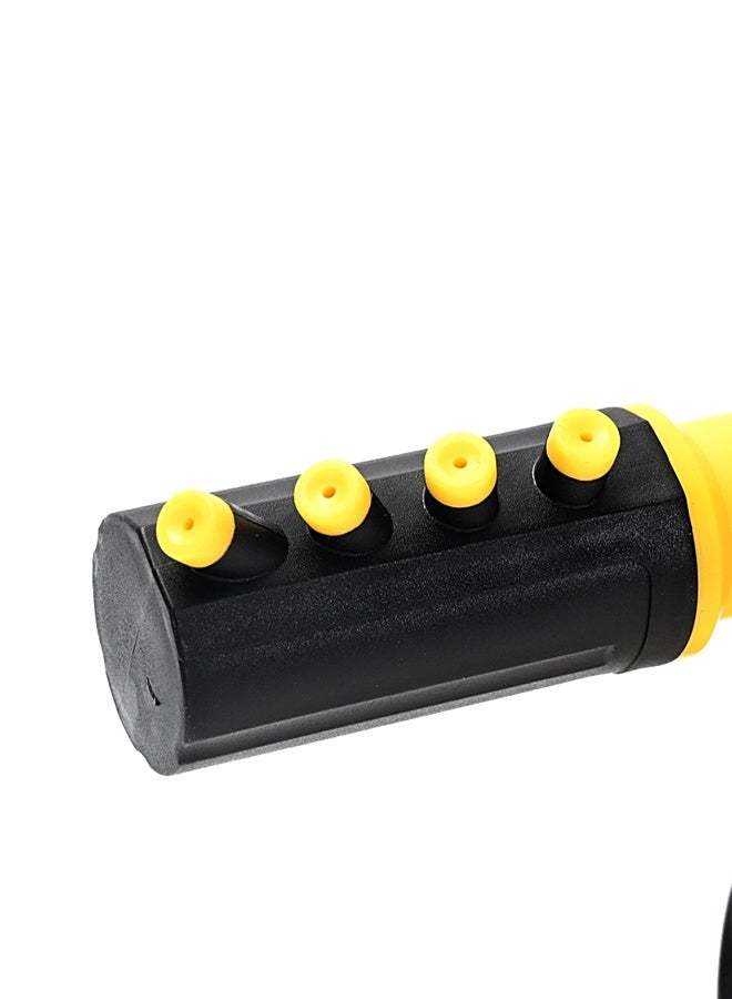 LAWAZIM Garden Spike Sprinkler - Yellow - 3 Arm Adjustable Rotary Lawn Sprinkler, Automatic 360° Rotating Water Sprayer with 12 Nozzles and Spike Base - for Garden & Lawn Irrigation, Watering Plants - Image 5