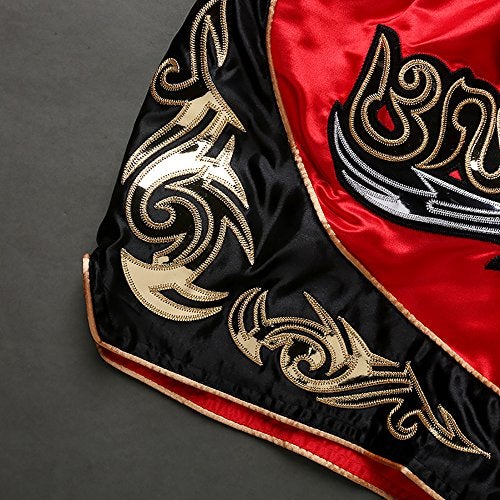 FLUORY Muay Thai Fight Shorts,MMA Shorts Clothing Training Cage Fighting Grappling Martial Arts Kickboxing Shorts Clothing - Image 4