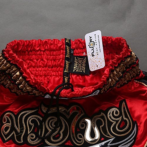 FLUORY Muay Thai Fight Shorts,MMA Shorts Clothing Training Cage Fighting Grappling Martial Arts Kickboxing Shorts Clothing - Image 3