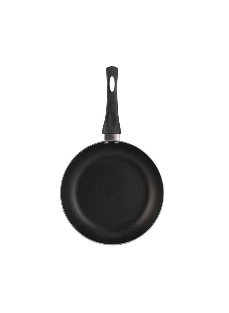 Royalford 24 CM Nonstick Frypan- RF12100| Strong Press Aluminum Body With Non-Stick Coating And Heat Resistant Bakelite Handle| Dot Induction Bottom, Compatible With Hot Plate - Image 2