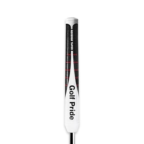 Golf Pride Reverse Taper Putter Grip - Putter Golf Grip with Dimpled Texture & Soft, Tacky Surface - Medium - Round - Image 1