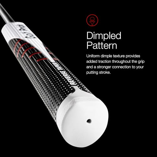 Golf Pride Reverse Taper Putter Grip - Putter Golf Grip with Dimpled Texture & Soft, Tacky Surface - Medium - Round - Image 5