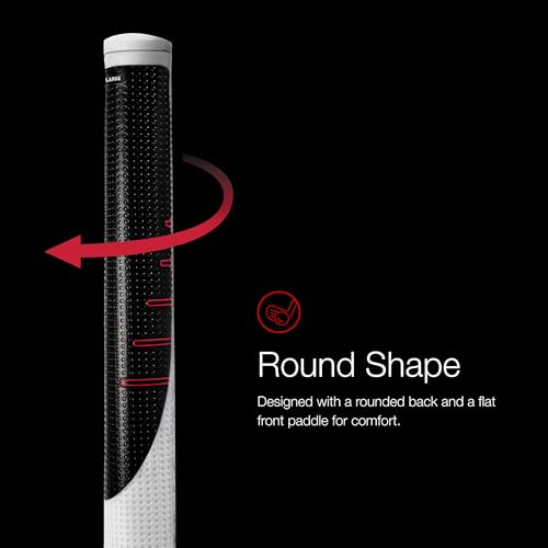 Golf Pride Reverse Taper Putter Grip - Putter Golf Grip with Dimpled Texture & Soft, Tacky Surface - Medium - Round - Image 4