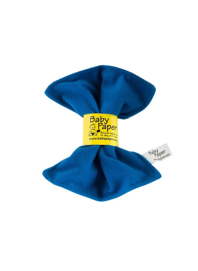Baby Paper Original Crinkle Teether and Sensory Toy for Babies and Infants | Blue | Non-Toxic, Washable | Great for Baby Showers - Image 1