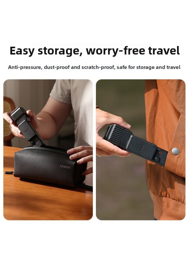 Generic Ulanzi Premium Basket PK07 For DJI Dajiang Pocket3 Protective Shell Lens Cover PTZ Camera Protective Cover-Color:Pocket 3 Wear-resistant Storage Bag  - Image 5