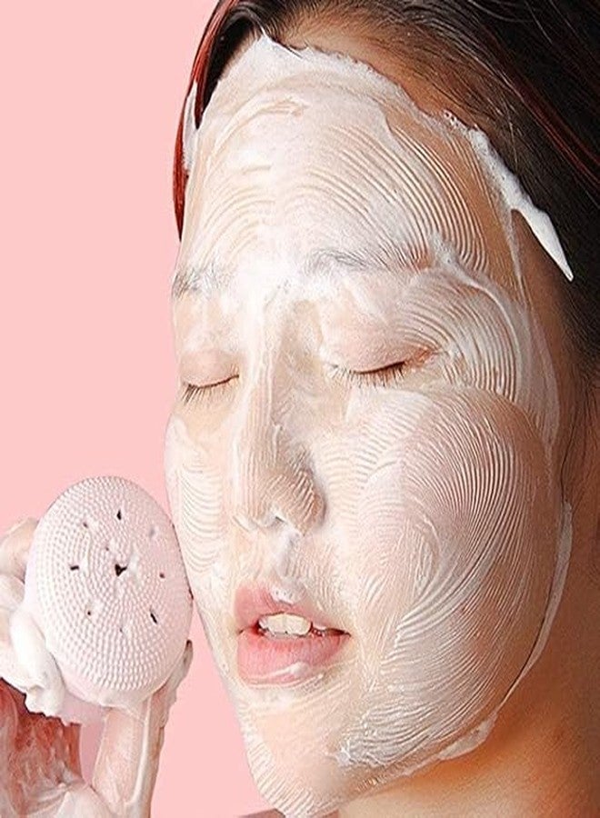 FIKKANI Exfoliating Jellyfish Facial Cleansing Brush| Face Scrubber, Deep Pore with cleansing sponge| soft manual brushes for skincare that Exfoliates and removes Blackheads| Multicolor(pack of 1) - Image 3