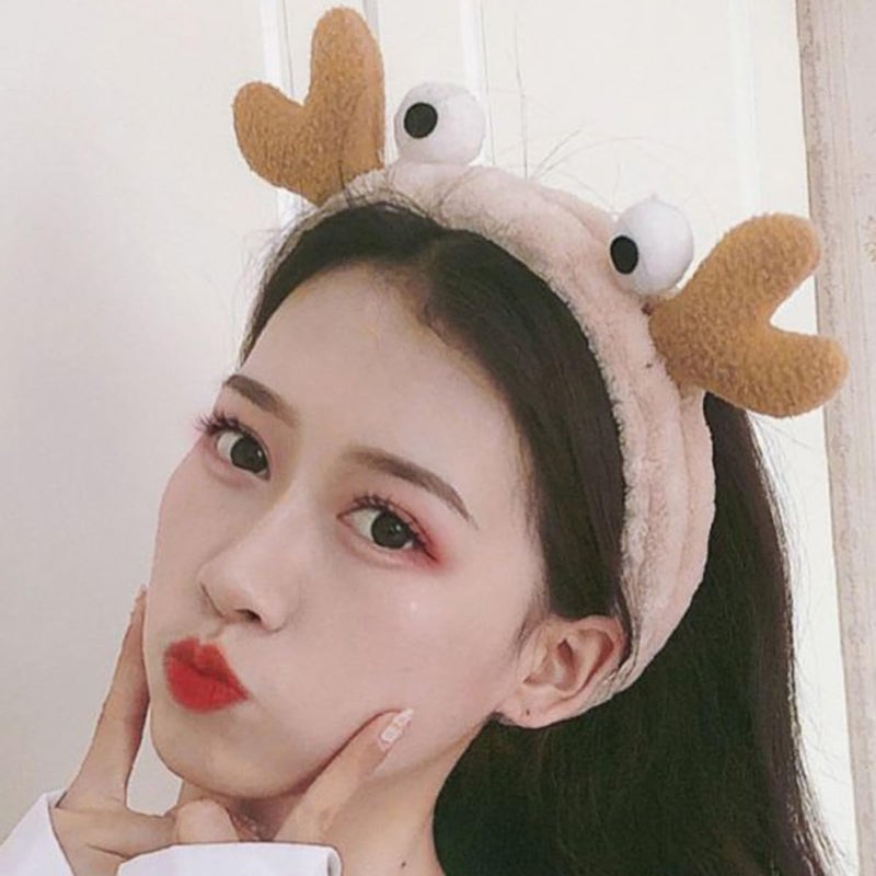 Soft Velvet Makeup Headbands 2 Pack Skid Proof Hair Wraps for Face Washing and Daily Use - Image 5
