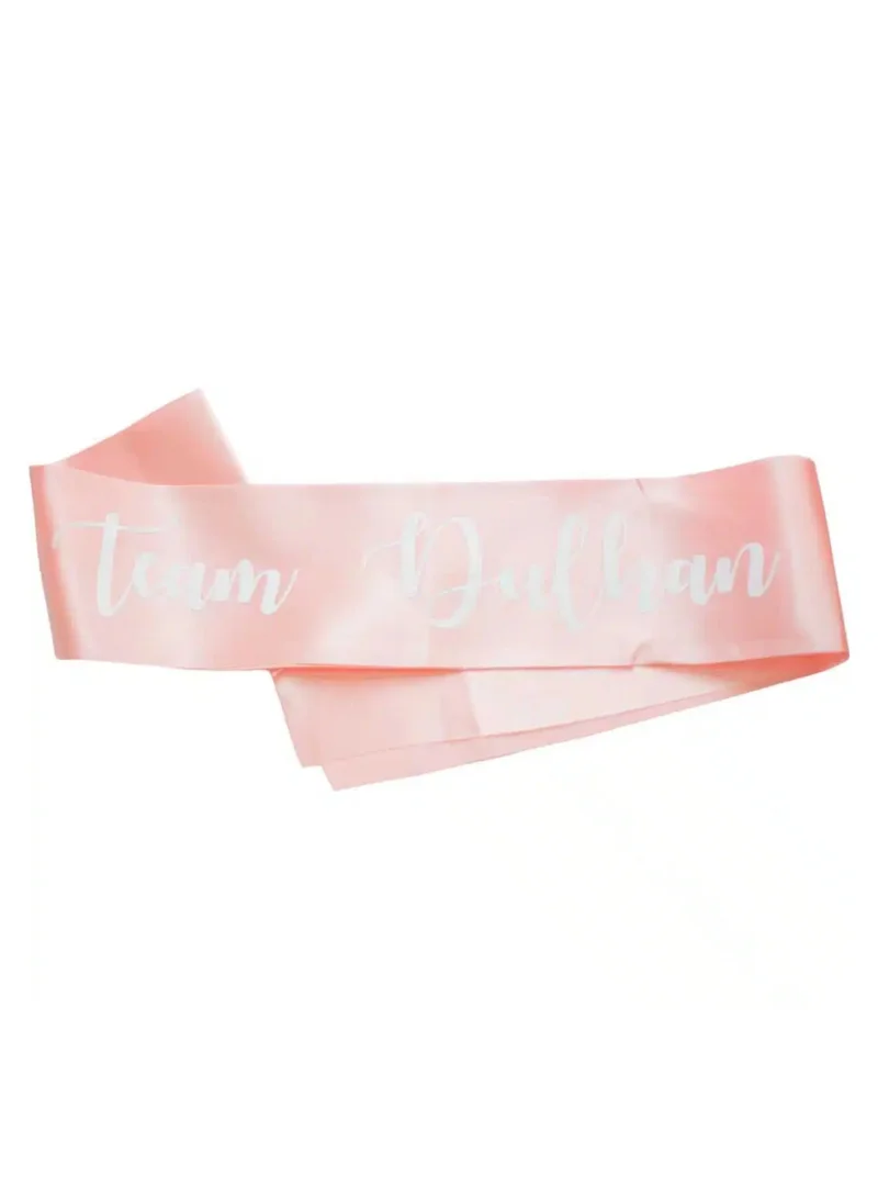 Peacock Supplies 8 Pack of Team Dulhan & Dulhan To Be Bridal Sashes