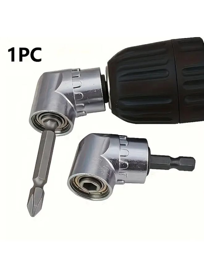 Universal Joint Right Angle Cordless Screwdriver Compact Quick Change Drill Bit - Image 1