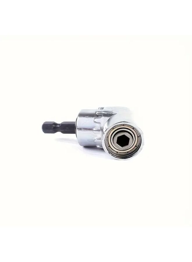 Universal Joint Right Angle Cordless Screwdriver Compact Quick Change Drill Bit - Image 4