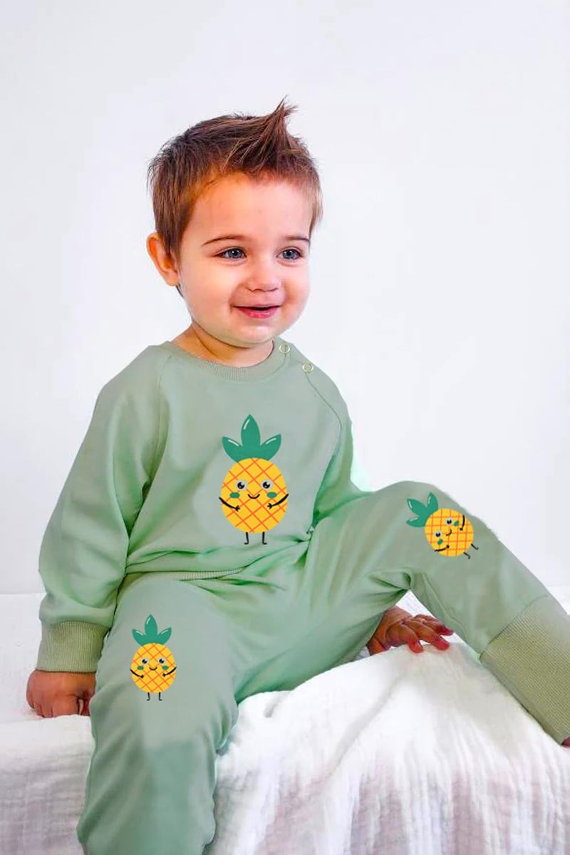 Toddylon Baby Clothing Sets New Born Clothes for Boys and Girls Cotton T-Shirt & Pajama Set Tees & Pants Sweatshirt & Jogger Boy Casual Wear Full Sleeve Dress Kids Clothes Set - Image 2