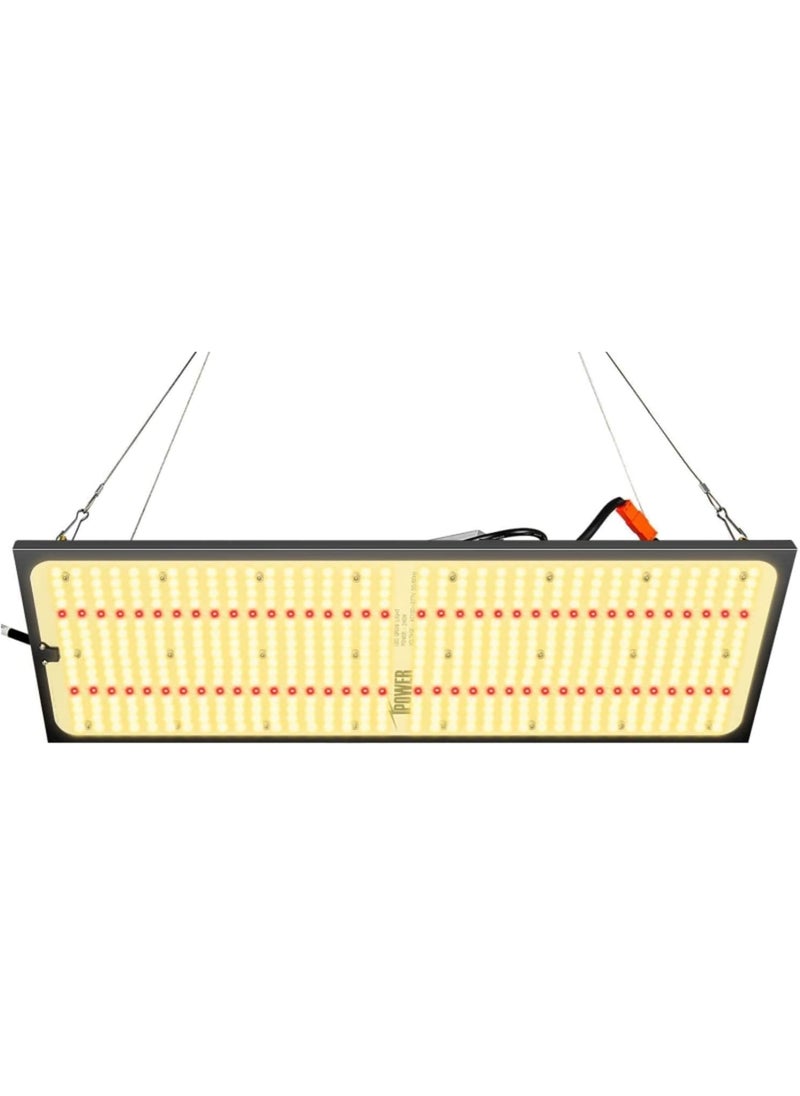 iPower iPower 2024 3000W LED Grow Light Full Spectrum Plant Lamp with Samsung LM301D Diodes  MeanWell Driver Dimmable for 3x42x4 Grow Tent for Indoor Plants Seedling Veg Flower 