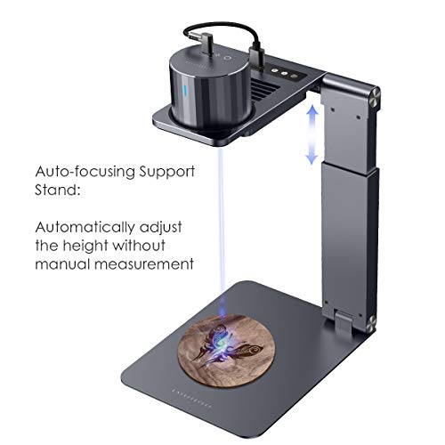 LaserPecker Electric Supporting Stand for LP1 Plus, Laser Engraver Accessories Auto Focus Engraving Machine Stander, Auto Laser Distance Adjustment Portable Foldable Stand (Laser Unit Not Included) - Image 4
