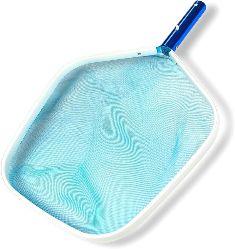 Swimline HYDROTOOLS 8028 Premium Aluminum Leaf Skimmer Net Head Cleaner | For Swimming Pool Spa Fountain Pond Hot Tub | Leaves Bugs Debris Fine Cleaning Maintenance | Heavy Duty Extra Large - Image 1