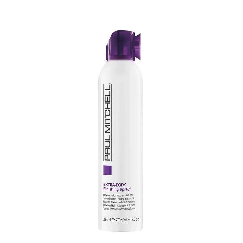 Paul Mitchell Extra-Body Hairspray, Flexible Hold, Maximum Volume + Humidity Resistance, For Fine Hair, 9.5 oz - Image 1