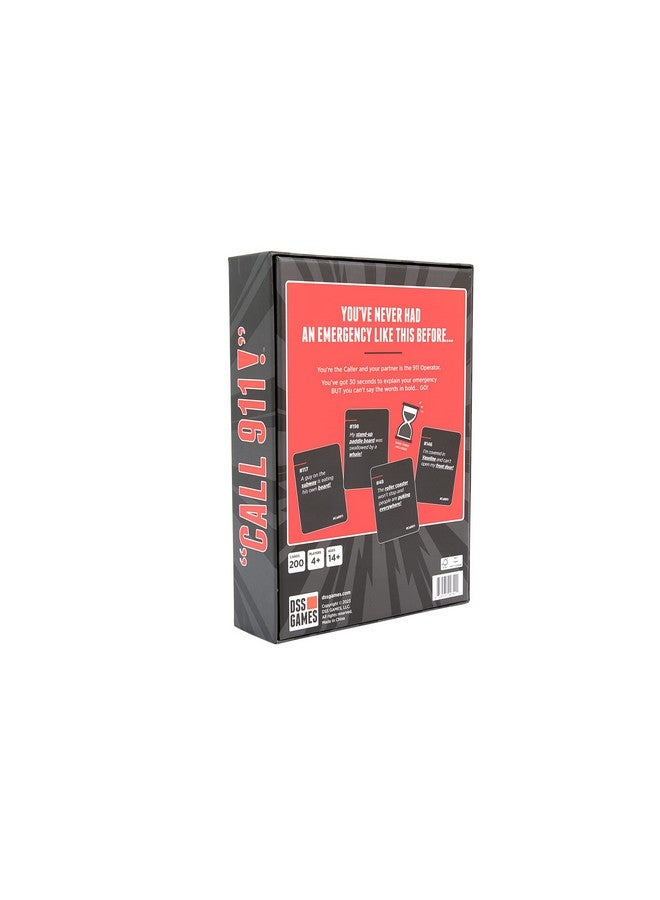 DSS Games Call 911! | A Family Game Of Unexpected Emergencies | Family Card Games For Adults & Kids, 200 Emergency Prompts | Fun Card Games For Family Game Nights, Gatherings & Parties | Ages 14 Up - Image 5