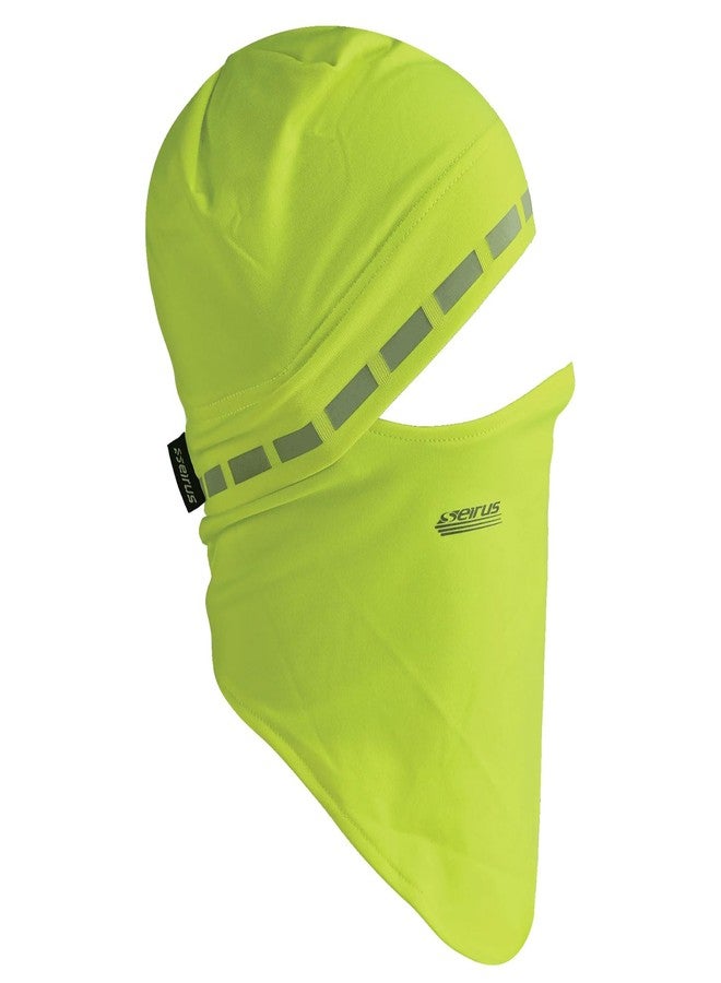 SEIRUS Unisex Dynamax Quick Headliner - Wind-Blocking Mouisture-Wicking Ultra-Thin Warm Work Skull Cap w/ Built-In Balaclava - Image 1