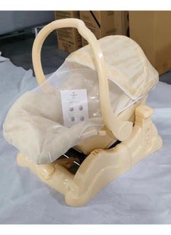 Baby Rocking Chair Adjustable 3 Different Heights Detachable Base with Net and Comfortable