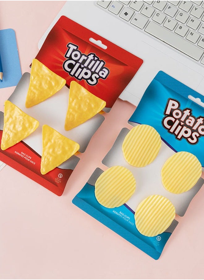 Generic - 5PCS Plastic Clip, Potato Chip Clip, Snack Seal Clip - Image 1