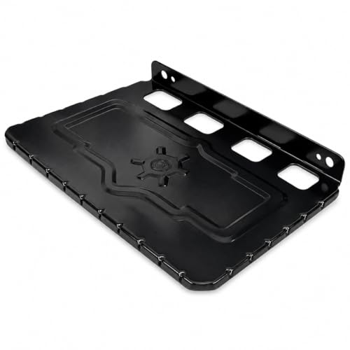 SUPREME E-COMMERCE Metal Universal Wall Mount Stand for WiFi Router, Set Top Box, Modem, Speakers Wall Holder for Home, Office & Living Room | Easy Installation with Screw Set Size 8 inch by 11 inch - Image 1