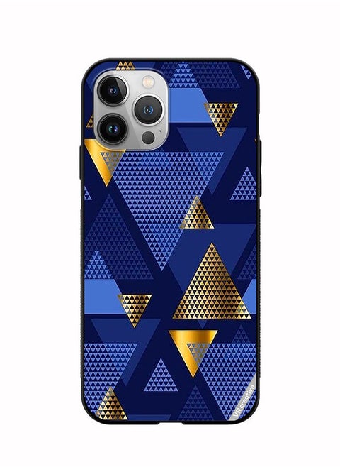 Protective Case Cover For Apple iPhone 12 Pro Interic Art Abstract Design Multicolour