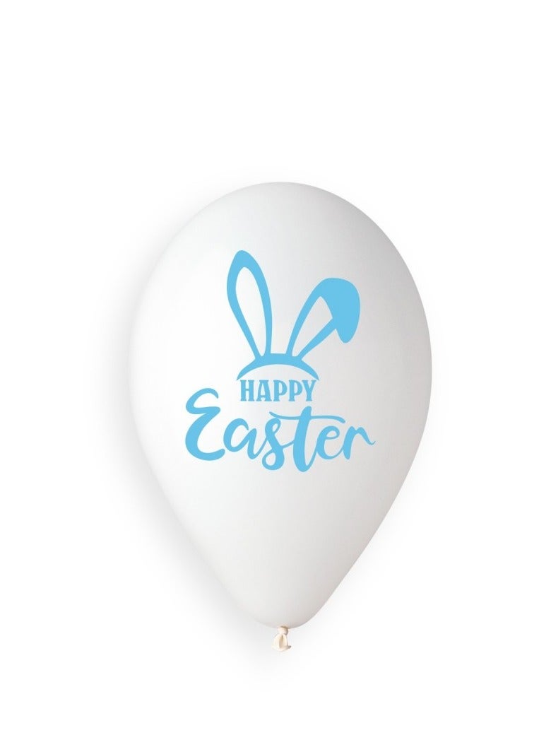 Gemar 13" Easter Bunny Latex Balloon 50ct - Image 5