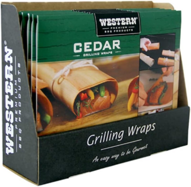 Cedar Grilling Wraps (Pack of 8)