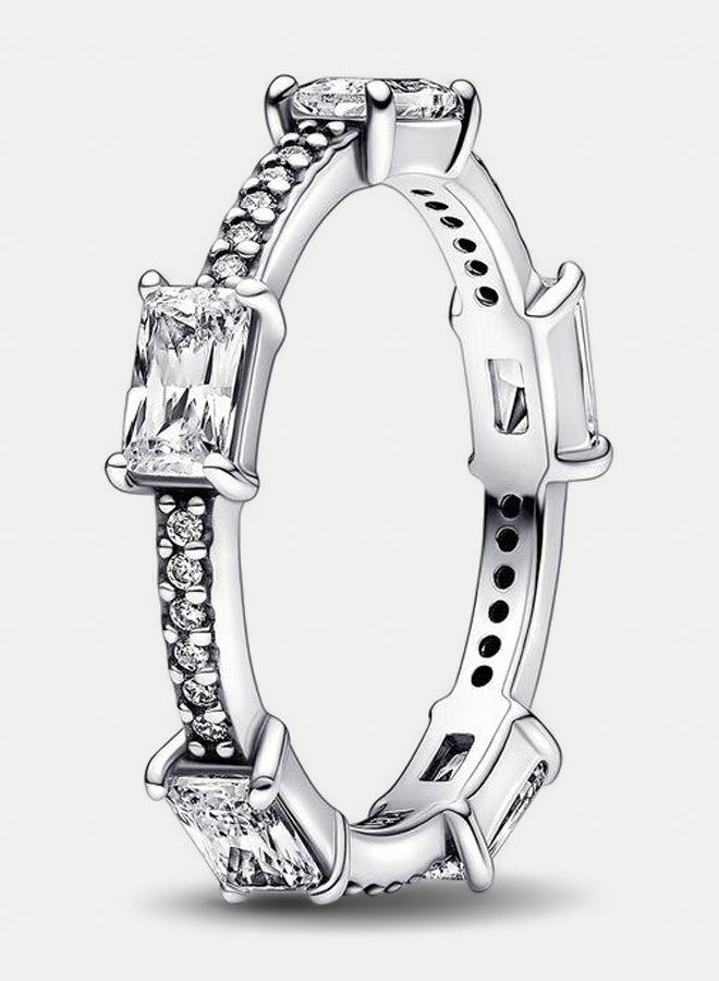 PANDORA Sterling Silver Ring with Clear Cubic Zirconia