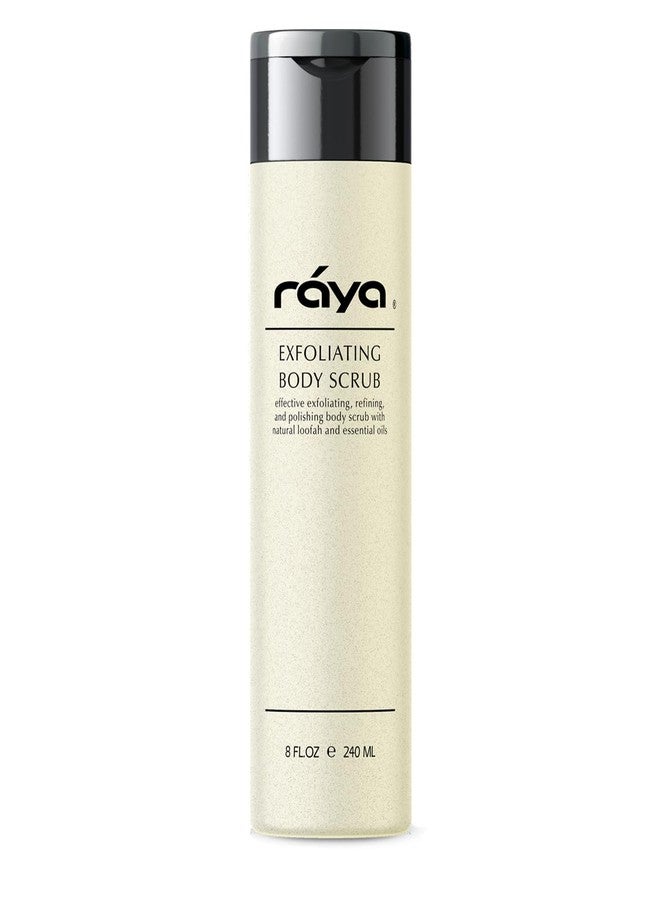RAYA Exfoliating Body Scrub 8 oz (S-103) | Exfoliating, Refining, and Polishing Body Scrub | Made with Natural Loofah and Essential Oils | Relieves Ingrown Hairs - Image 1