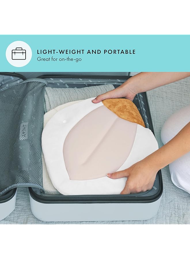 مقعد حمام للأطفال على شكل زهرة اللوتس، سجادة حمام، حوض استحمام للأطفال، وسادة حمام، خزنة غسيل أصلية - Image 5