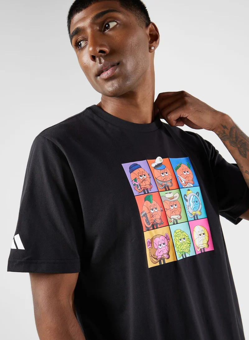 adidas Originals Metaverse Lil' Stripe Pfp T-Shirt