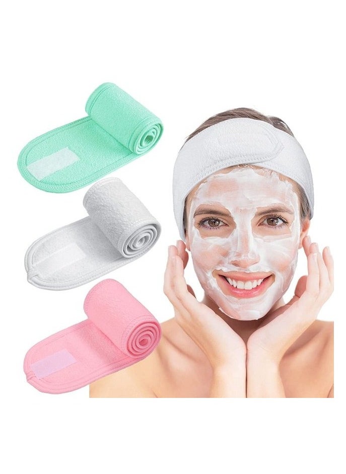 Make Up Wrap Head  Headband Adjustable Towel Band for Face Washing Shower
