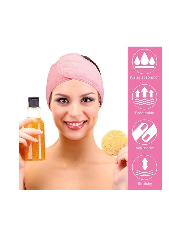 Make Up Wrap Head  Headband Adjustable Towel Band for Face Washing Shower