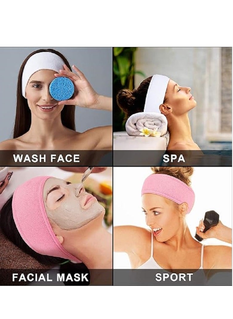 Make Up Wrap Head  Headband Adjustable Towel Band for Face Washing Shower