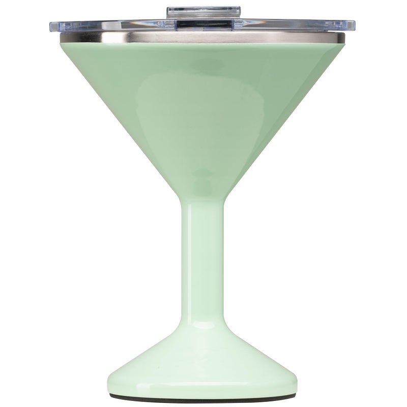 ORCA Tini 13oz Stainless Steel Martini Glass Temperature Insulated Tumbler for Every Outdoor Picnic Poolside Beach Patio Party Mint