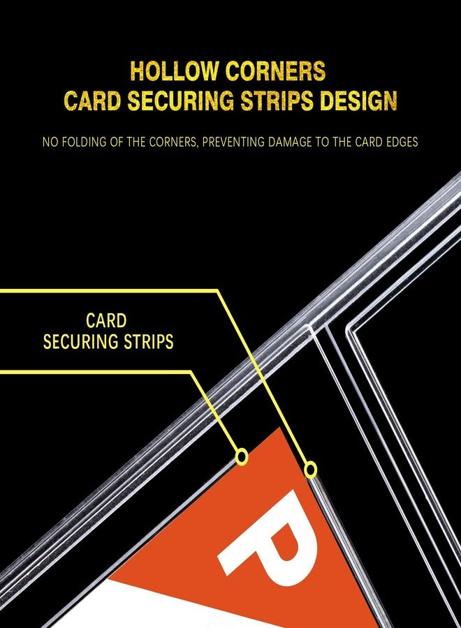 Comnge 12ct Graded Card Slab - Card Case Holder for TCG, UV Resistant Acrylic Hard Sleeves with Label Position, for Standard Baseball Sport Game Collector, Perfect for Sorting, Storage and Display - Image 4