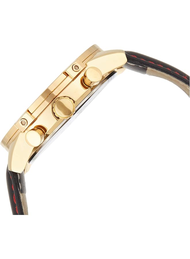 MEGIR Mens Quartz Watch Chronograph Display And Leather Strap 2067G - Image 3