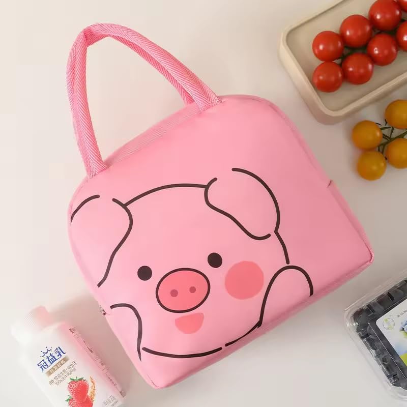 INSTABUYZ Hot & Cold Leak Proof Lunch Bag for Office School Kids Men & Women Storage Bag with Handle Tiffin Bag (Yellow) - Image 1