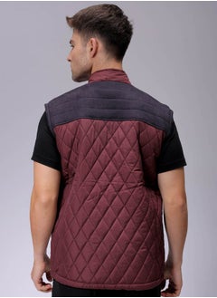 The Indian Garage Co Men Slim Fit Solid Puffer Jackets  - Image 2