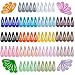 SLYFTE Upgrade Snap Mini Hair Clips 100PCS Kids Metal Non Slip Hair Bow Clips for Girls Toddlers Hair Accessories12 Inch 20 Colors - Image 2
