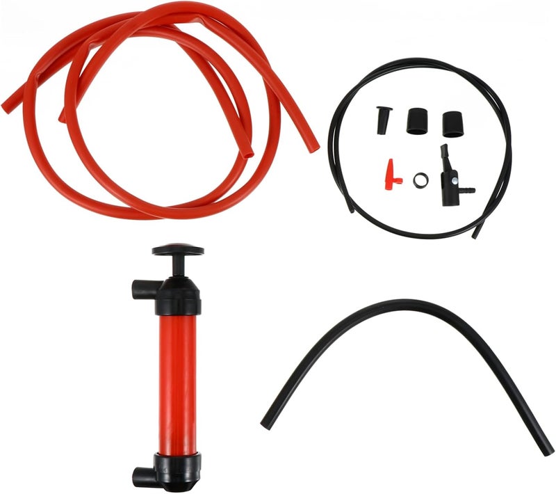 Automotive Oil Pumps Fuel Siphon Pump Extra Hose Lightweight Hand for Quick Oil Absorption Fuel Transfer - Image 1
