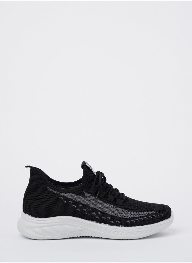 Cobblerz - Cobblerz Men's Lace-up Low Top Sneakers BLACK - Image 1