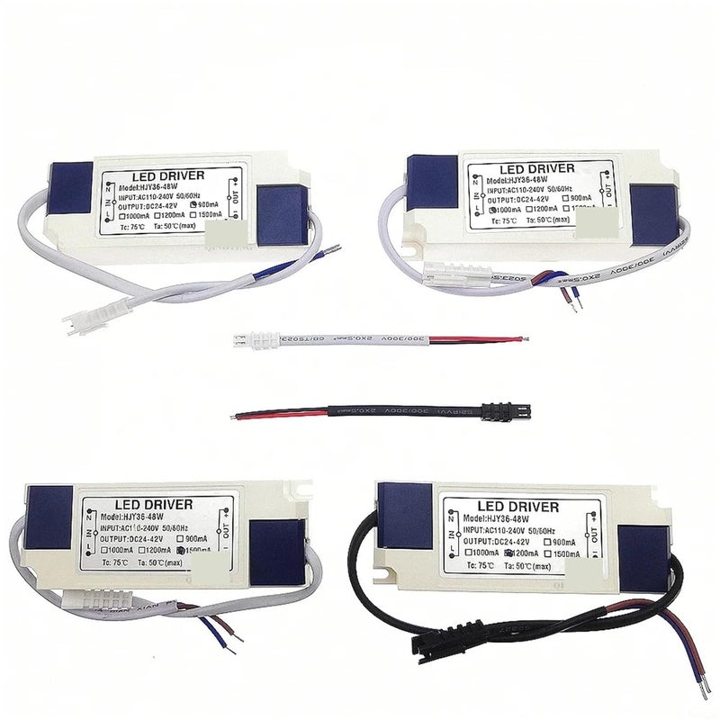 LED Driver 36W 45W 48W DC24 42V 1500mA Flicker Free Power Supply External Lighting Transformer X1PCS - Image 4