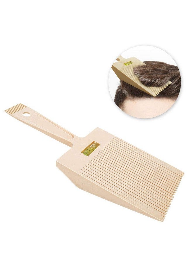 ANGGREK Professional Flattopper Flat Top Comb Portable Salon Barber Hair Styling Cutting Tool Barber Hair Comb Wide Flattop Comb Accurate Water Levelling System - Image 5