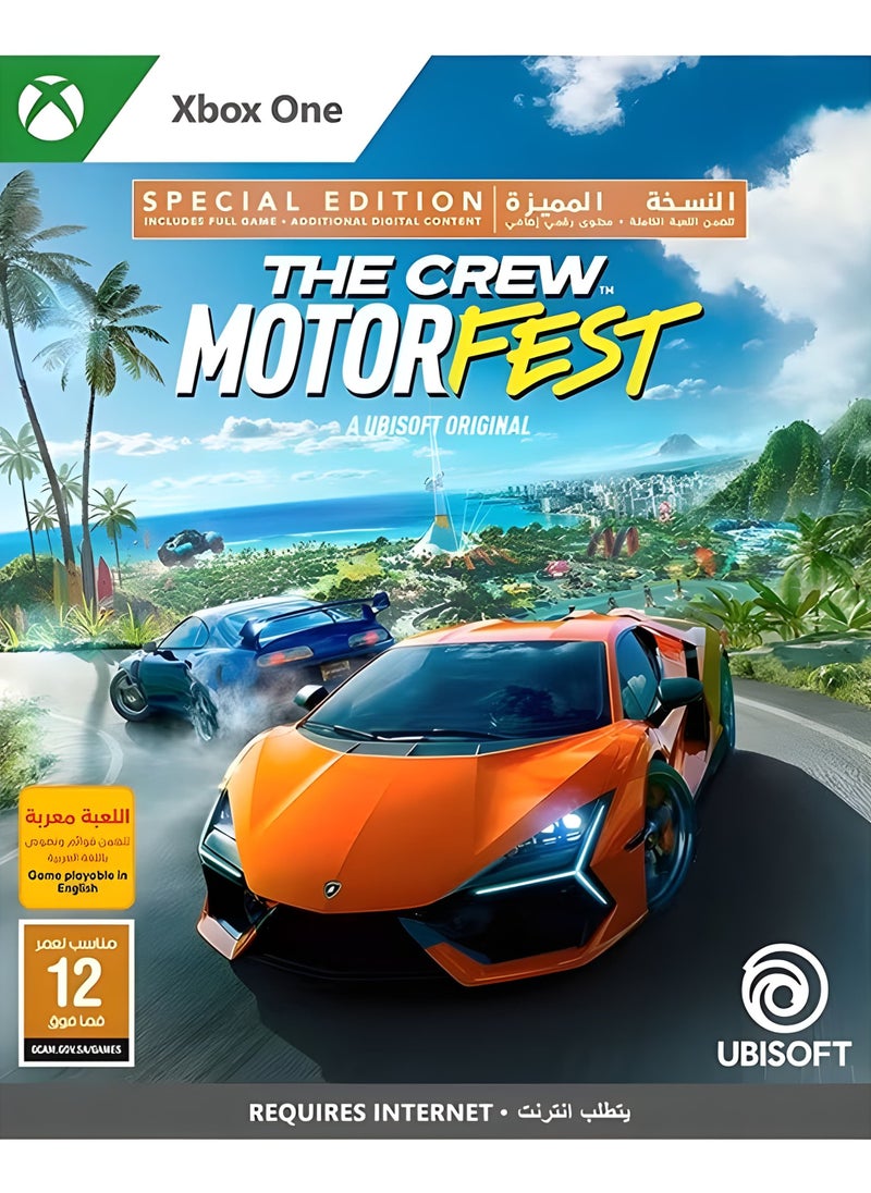 Games THE CREW MOTORFEST - SPECIAL EDITION - (XBOX ONE)  - Image 1