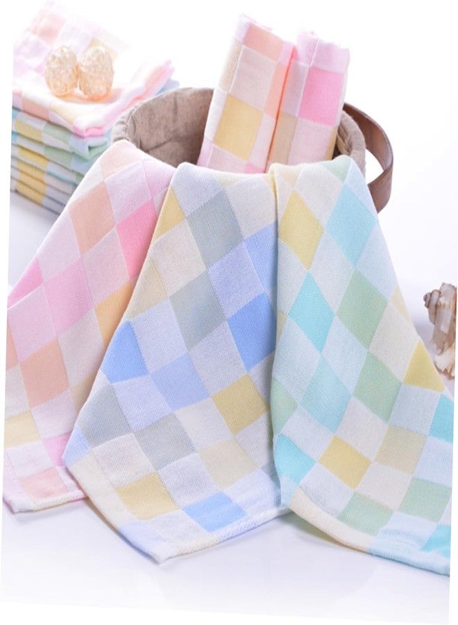 Tradehub® Women's Soft Cotton Face Towel - Cotton Handkerchief/Rumal For Women & Babies | Small Size, Extra Soft And Super Absorbent Handkerchieves, Pack of 6 (Large Square) - Image 3