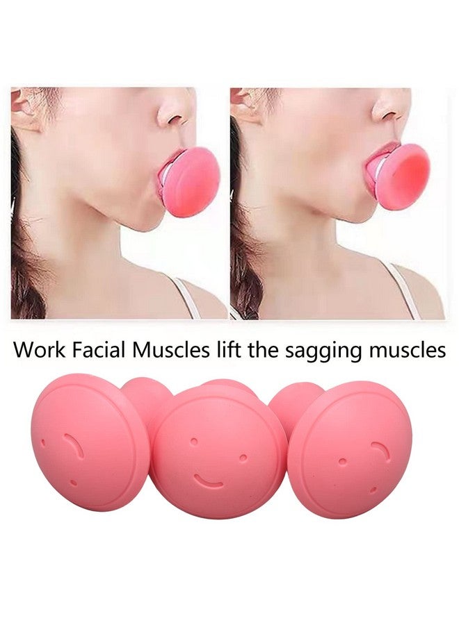 Filfeel Face Exerciser 3Pcs Wrinkle Removal Mouth Exercise Tool Neck Toning Exerciser Face Lifting Firming Tool - Image 2