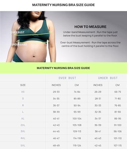 Circus &Circus Women's Maternity Bra | Feeding Bra | Nursing Bra | Non Padded Bra | Puresoft Beechwood Tencel Micromodal | Onyx, XL, Black - Image 2