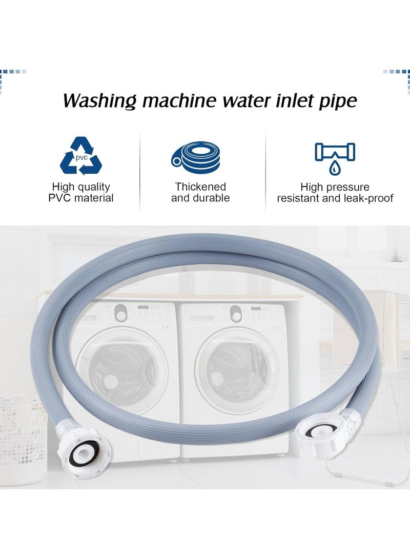 CMGTYYD Premium Quality Extra Long Universal Washing Machine/Dishwasher Inlet Fill Hose 2.5 Metre,Adapter For Fully Automatic Washing Machine,Reliable Dishwasher Explosion-proof Extension Tube - Image 5