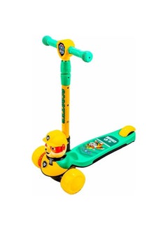 Generic Lightweight foldable 3-wheel scooter, different colors, number of wheels: 3 (green)  - Image 3